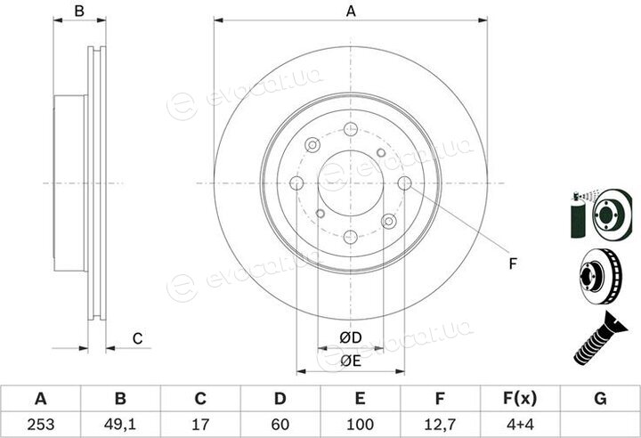 Bosch 0 986 479 E75
