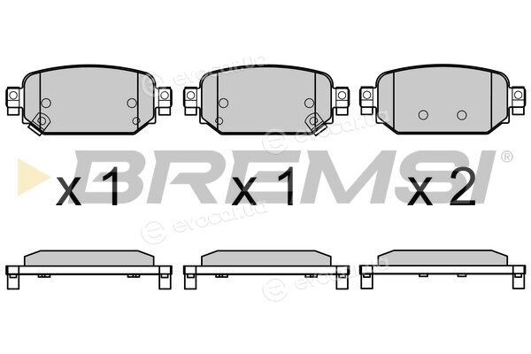 Bremsi BP3768