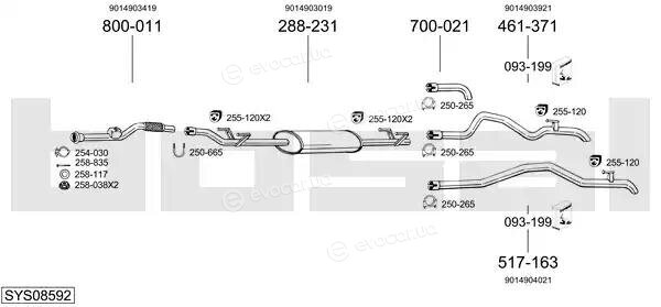 Bosal SYS08592