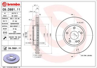 Brembo 09.D881.11