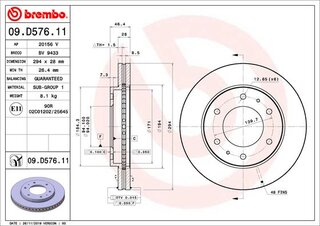 Brembo 09.D576.11