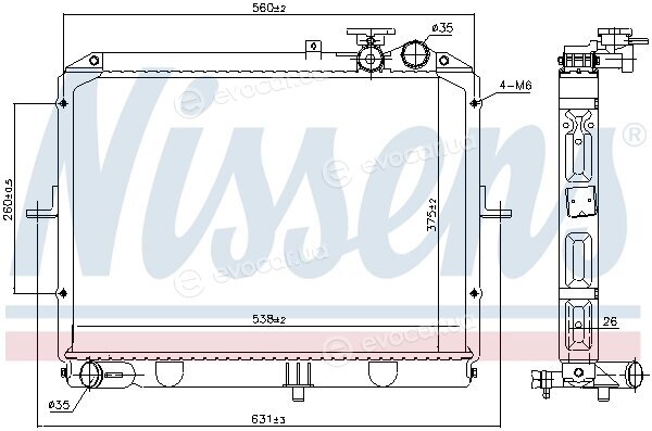 Nissens 66645