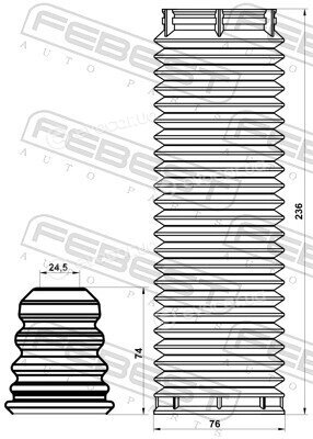 Febest FDSHB-KUGIIF-KIT