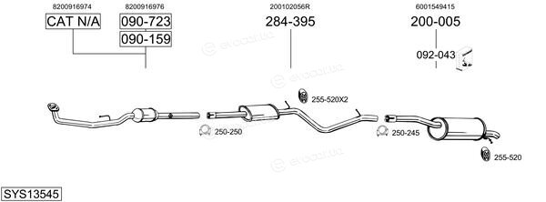 Bosal SYS13545