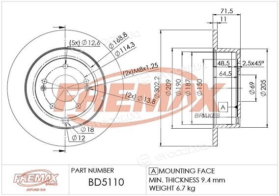 Fremax BD-5110