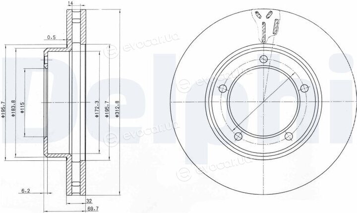 Delphi BG3558