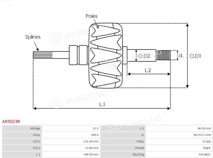AS AR5023R