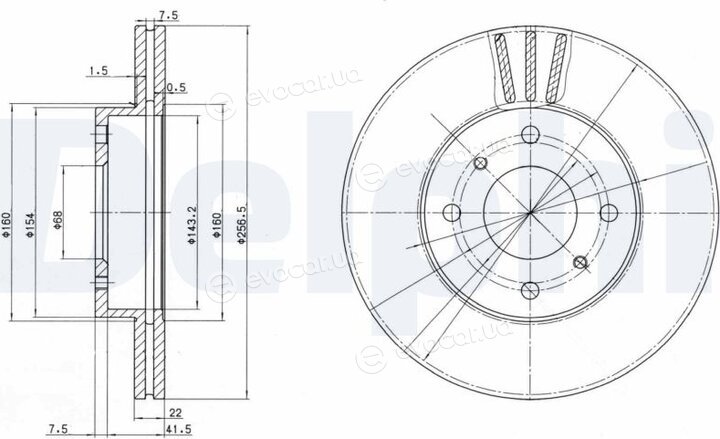 Delphi BG2567