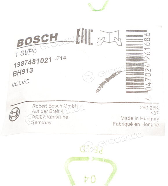 Bosch 1 987 481 021