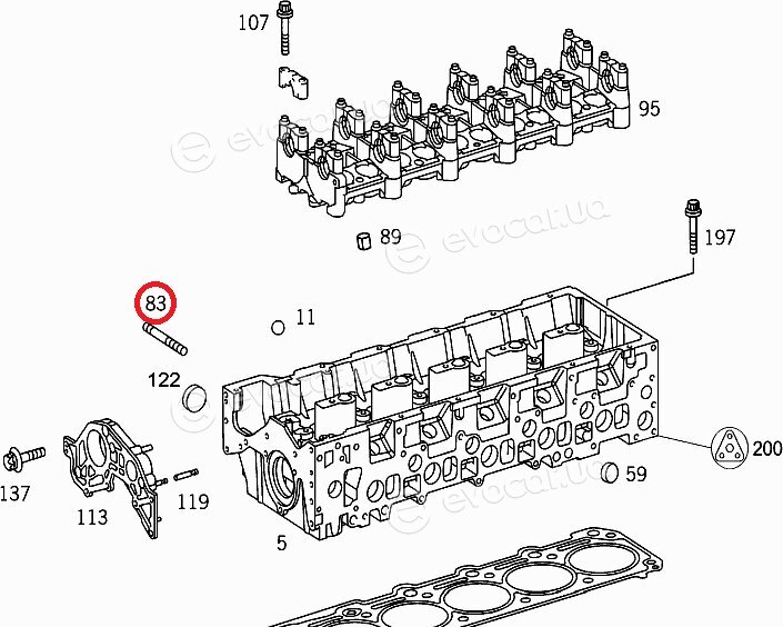 Mercedes-Benz A111 990 0405