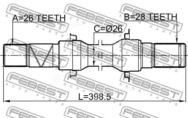 Febest 0512-M2ATRH