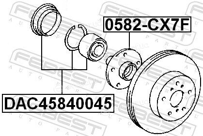 Febest 0582-CX7F