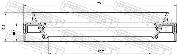 Febest 95JEY-45751014R