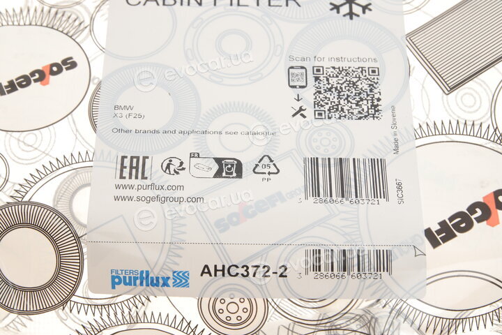 Purflux AHC372-2