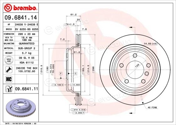 Brembo 09.6841.11