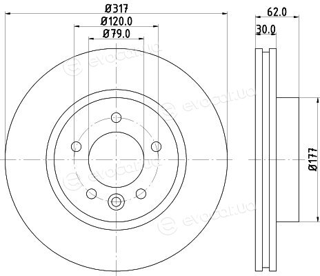 Hella Pagid 8DD 355 118-641