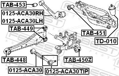 Febest 0125-ACA30TIP