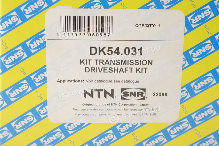 NTN / SNR DK54.031