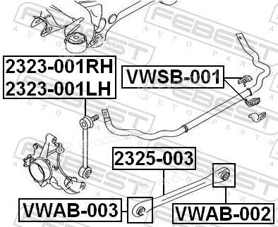 Febest 2323-001RH