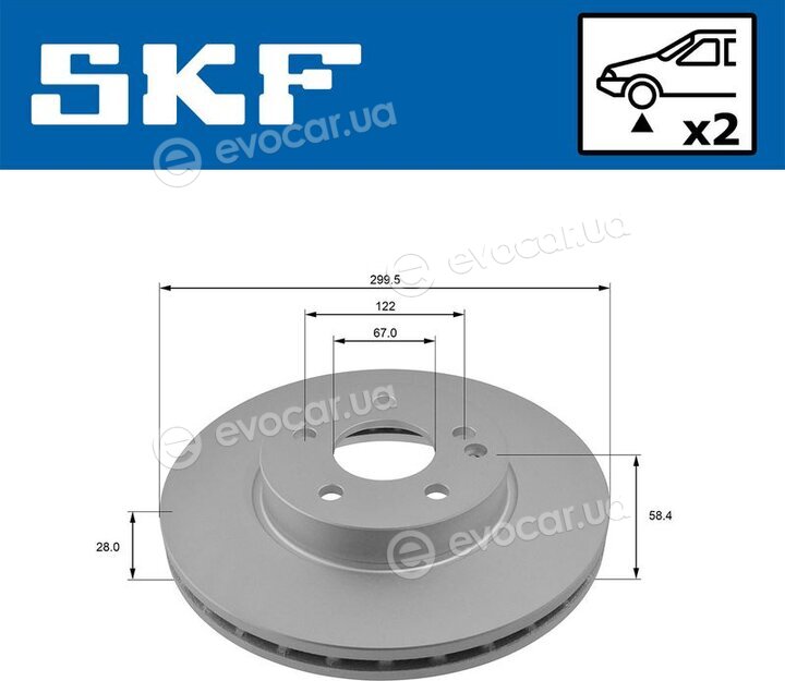 SKF VKBD 80052 V2