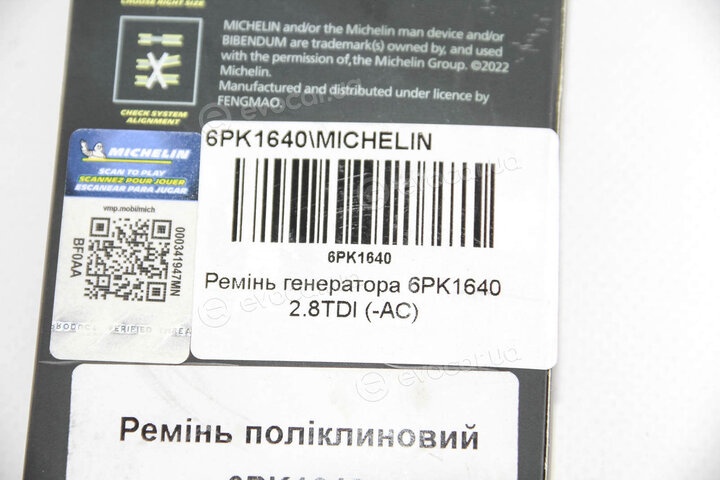Michelin 6PK1640