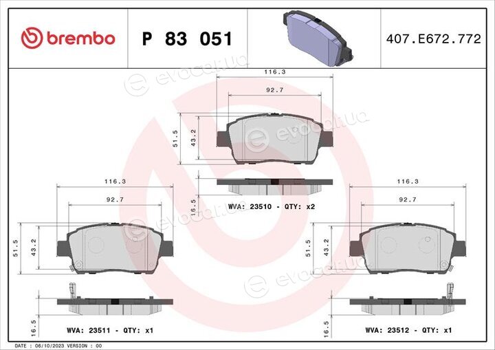 Brembo P 83 051