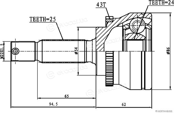 Herth & Buss J2825131