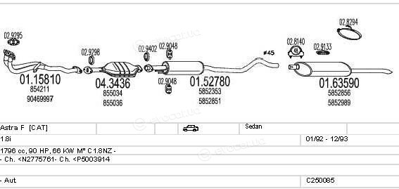 MTS C250085005192