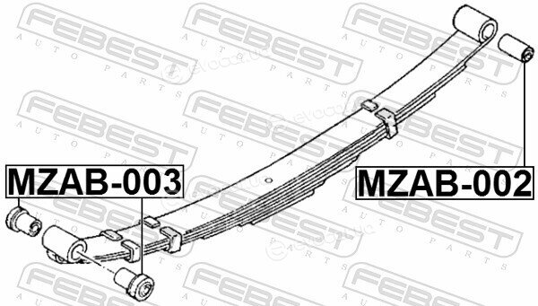 Febest MZAB-003