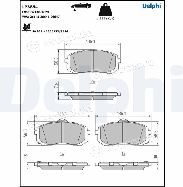 Delphi LP3854