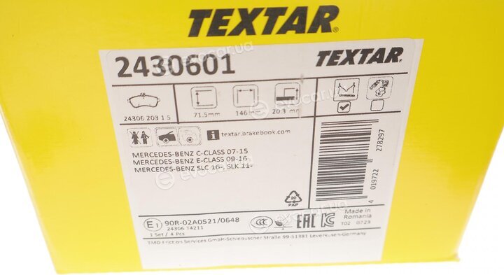 Textar 2430601