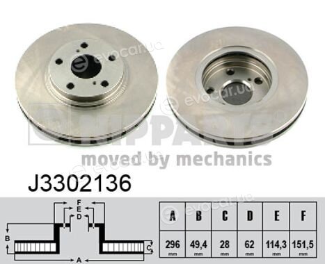 Nipparts J3302136