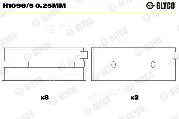 Glyco H1096/5 0.25mm