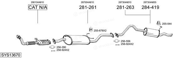 Bosal SYS13670