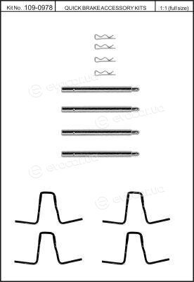 Kawe / Quick Brake 109-0978