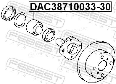 Febest DAC38710033-30