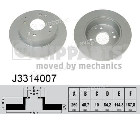 Nipparts J3314007