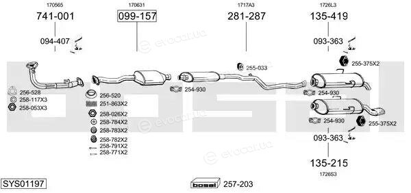 Bosal SYS01197