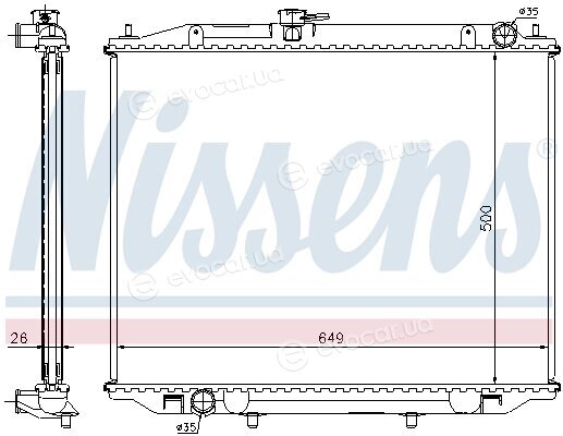 Nissens 68708A