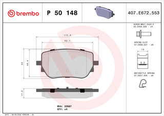 Brembo P50 148