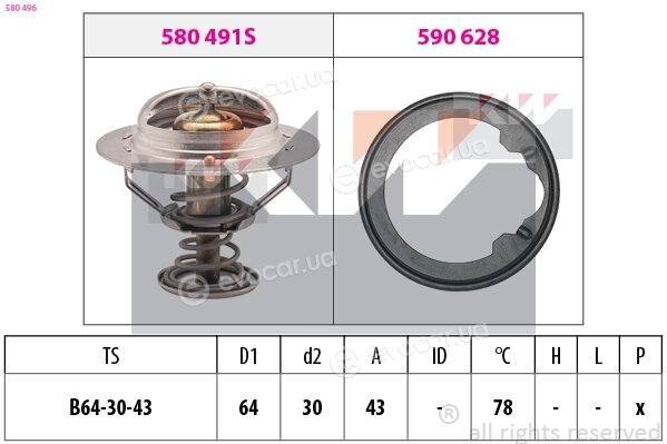 KW 580 496