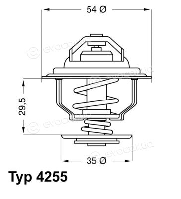 Wahler / BorgWarner 4255.87D