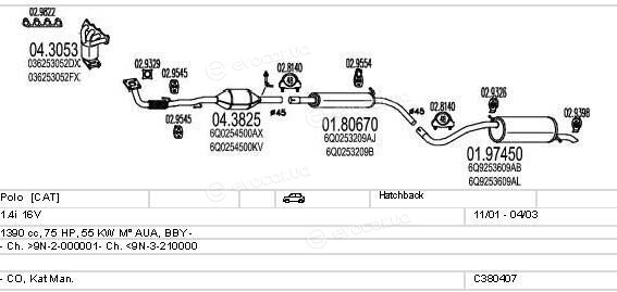 MTS C380407001593