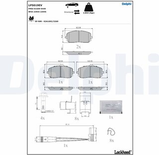 Delphi LP5019EV