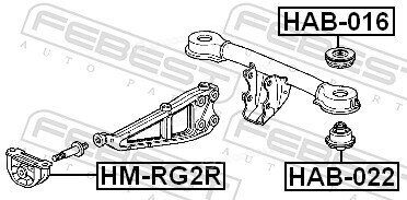 Febest HM-RG2R