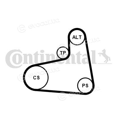 Continental 6PK906K3