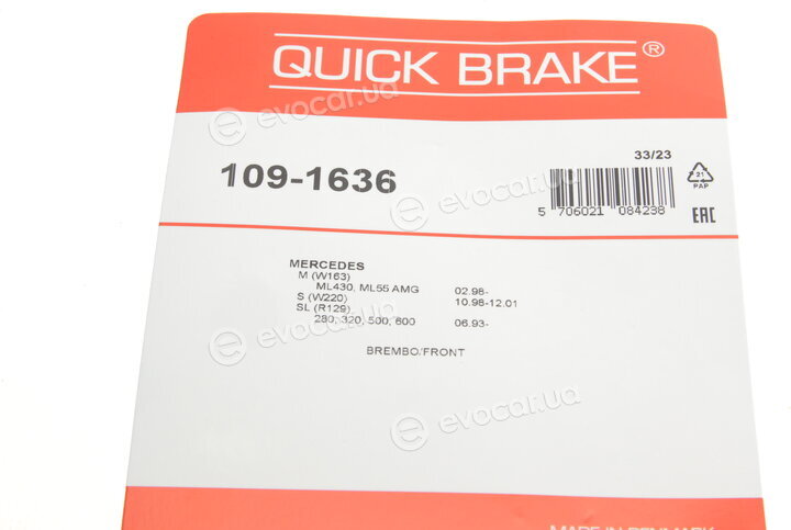 Kawe / Quick Brake 109-1636