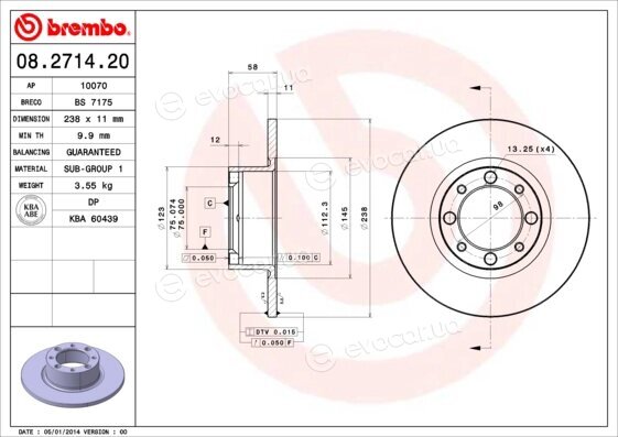 Brembo 08.2714.20