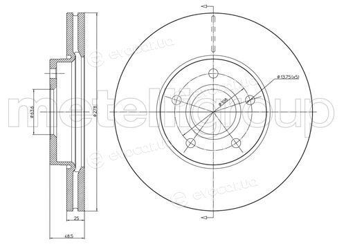 Metelli 23-0685C