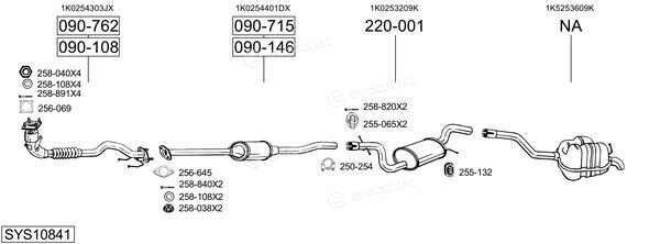 Bosal SYS10841